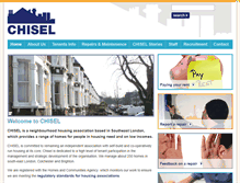 Tablet Screenshot of chisel.org.uk